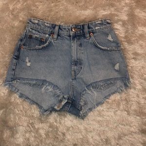 ZARA jean shorts